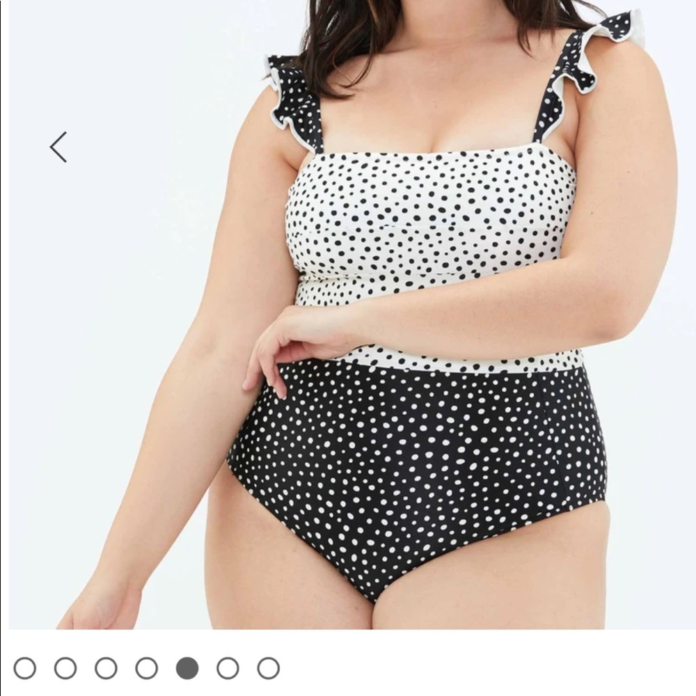 Summersalt bathing suit ruffle oasis sz 22
